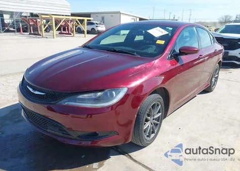 2015 Chrysler 200 S z USA, uszkodzony, nr VIN 1C3CCCBB3FN751419